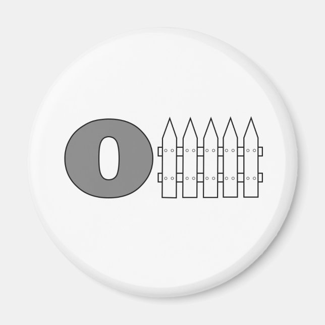 Íman Infração (cerca de O) (Frente)