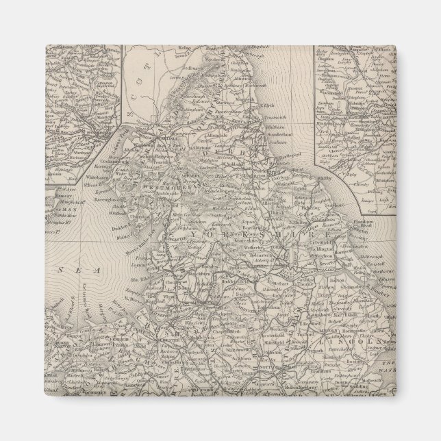 Íman Inglaterra 10 (Frente)