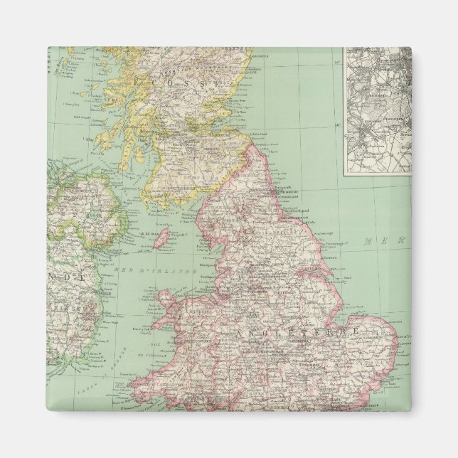 Íman Inglaterra e Irlanda (Frente)