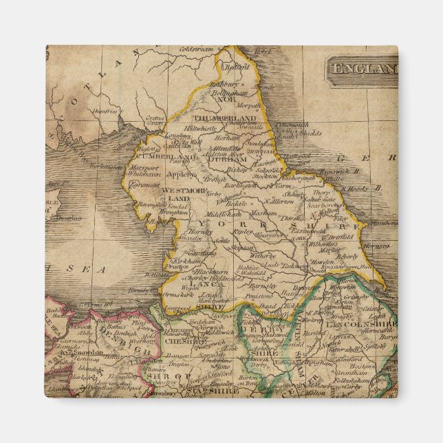 Íman Inglaterra e País de Gales (Frente)