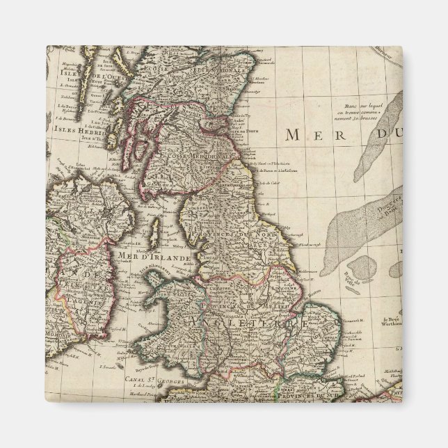 Íman Inglaterra, Escócia, Europa (Frente)