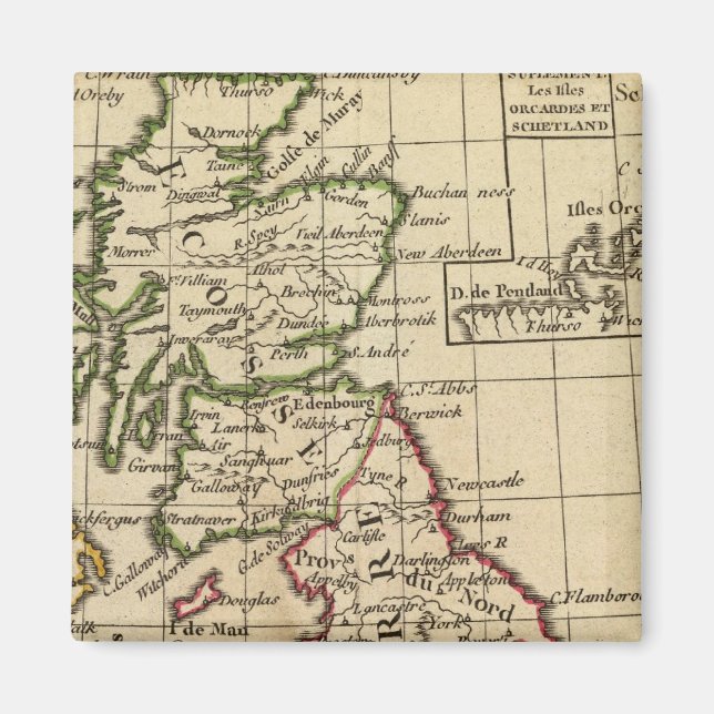 Íman Inglaterra, Escócia, Irlanda (Frente)