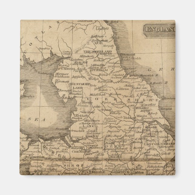 Íman Inglaterra, Gales 5 (Frente)