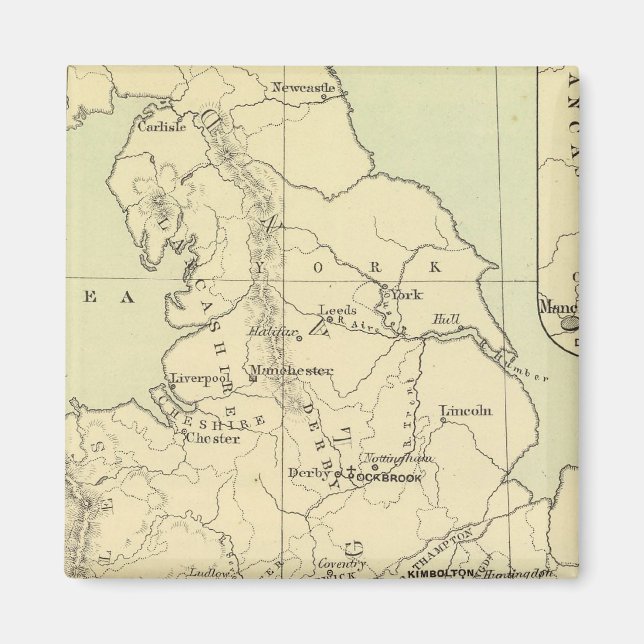 Íman Inglaterra, Irlanda (Frente)