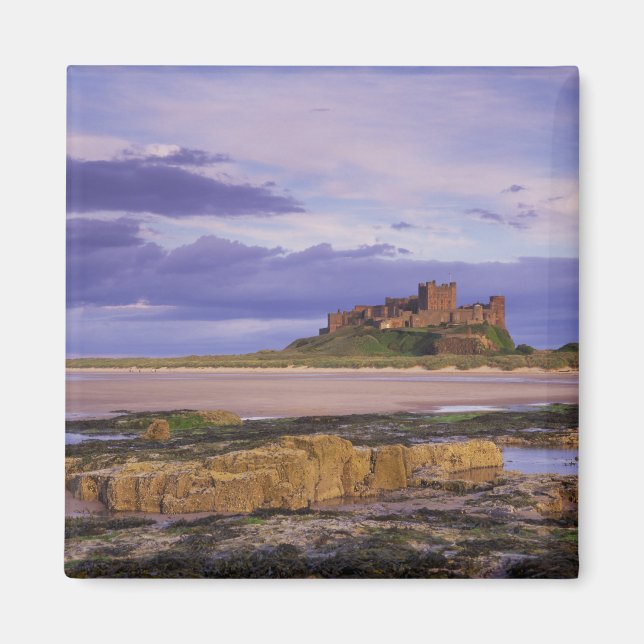 Íman Inglaterra, Northumberland, Castelo de Bamburgh (Frente)