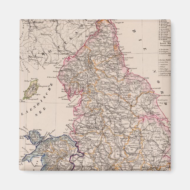 Íman Inglaterra, País de Gales (Frente)