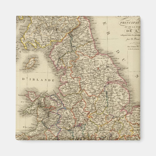 Íman Inglaterra, País de Gales (Frente)