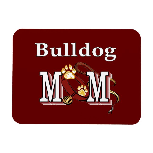 Íman Inglês Bulldog Mãe Oferta (Horizontal)