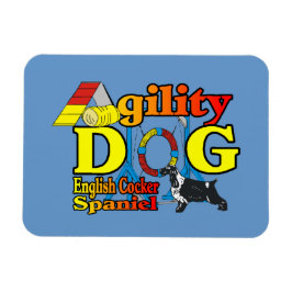 Íman Inglês Cocker Spaniel Agilidade