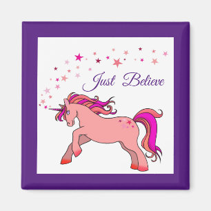 Íman Inglês Cor-de-Rosa Unicorn