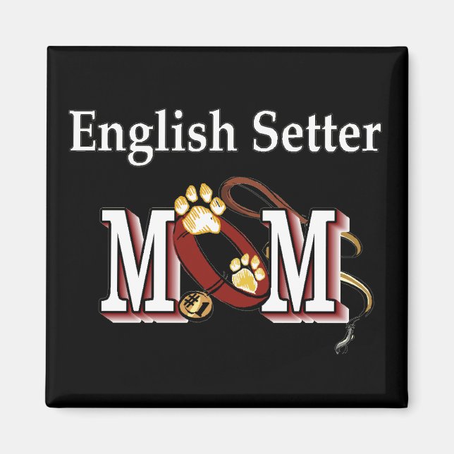 Íman Inglês Setter Mãe Oferta (Frente)
