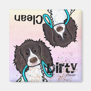 Íman Inglês Springer Spaniel Dishwasher Magnet