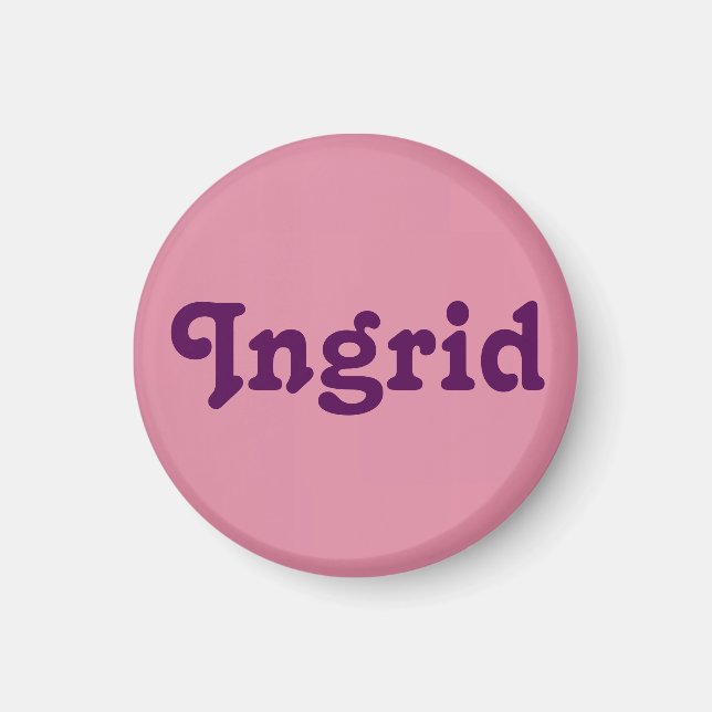 Íman Ingrid do Magnet (Frente)