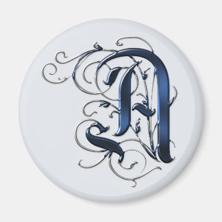 Íman Iniciais de Vintage A