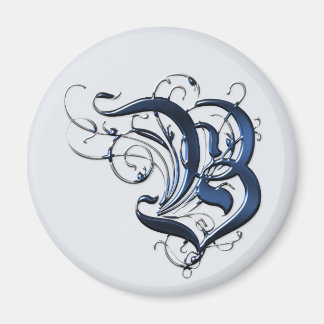 Íman Iniciais de Vintage B