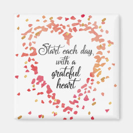 Íman Iniciar cada dia uma citação cardíaca inspiraciona