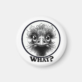 Íman "Innocent Ostrich" What Magnet