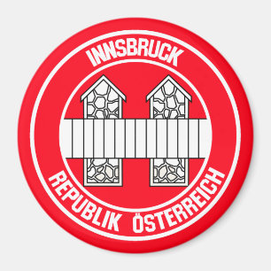 Íman Innsbruck Round Emblem