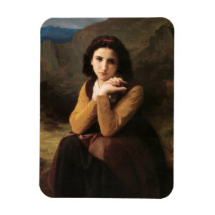 Íman Inocência de Menina Adolescente, Bouguereau