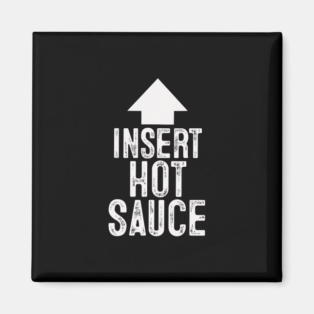 Íman Inserir Molho Picante Halloween Seta Apontando Par (Frente)