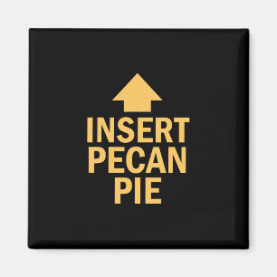 Íman Inserir Torta de Pecan Piada Dia de Ação de Graças