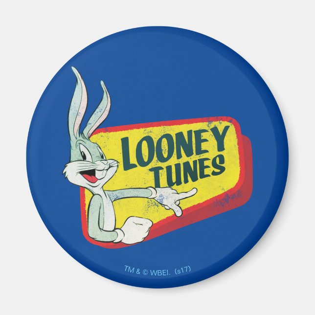 Íman INSETOS BUNNY™ LOONEY TUNES™ - Patch retroativo (Frente)