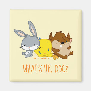 Íman INSETOS Chibi BUNNY™, TWEETY™ e TAZ™