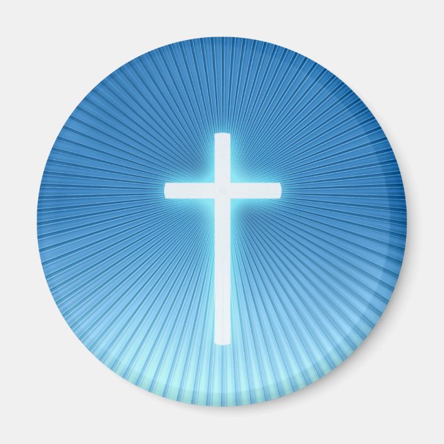 Íman Inspiração Cristã | Cruz religiosa (Frente)