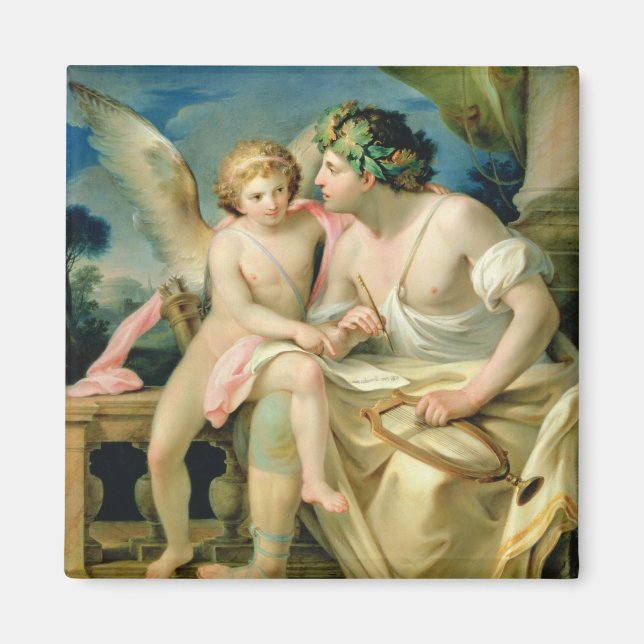 Íman Inspiração do poeta, 1785 (Frente)