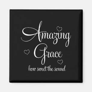 Íman Inspiração, maravilhosa Graça. Faith Tee