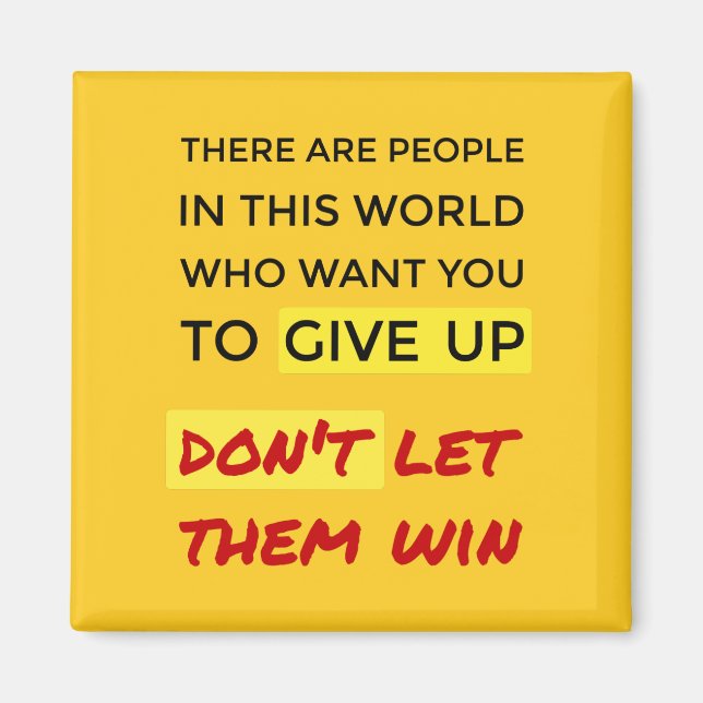 Íman Inspiração não desiste do laranja (Frente)