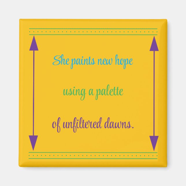 Íman Inspiração Para As Mulheres (Frente)