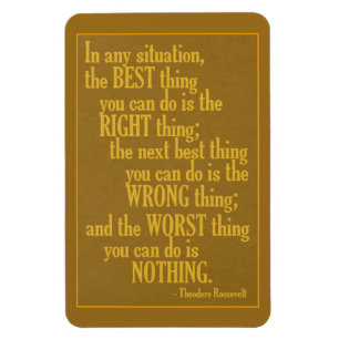 Íman Inspirador "faça algo" ímã das citações