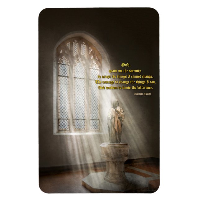 Íman Inspirador - Pai Celestial - Oração da Serenidade (Vertical)