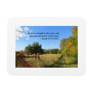 Íman Inspirational Verse - Isaiah 30:15