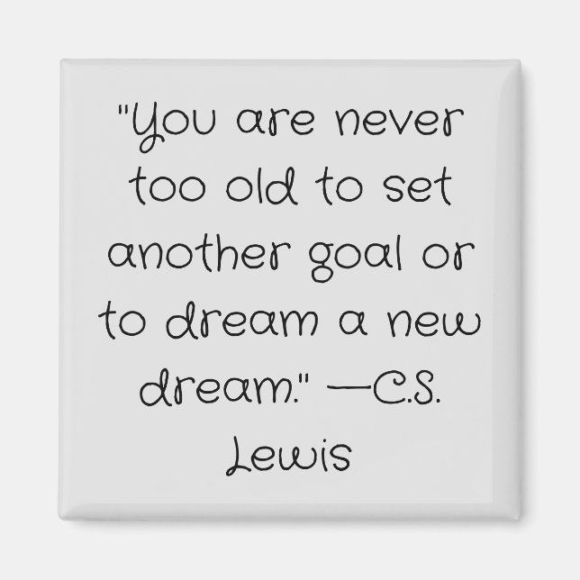 Íman Inspiring C.S. Lewis (Frente)