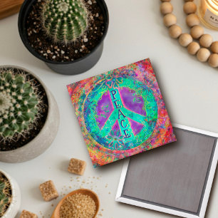 Íman Instabilidade Floral Colorida Bonito e Impressiona