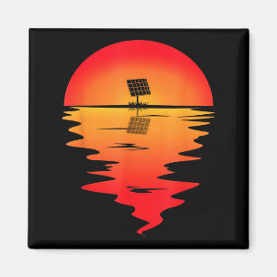 Íman Instalação Solar Pôr do Sol Instalador de Painel S
