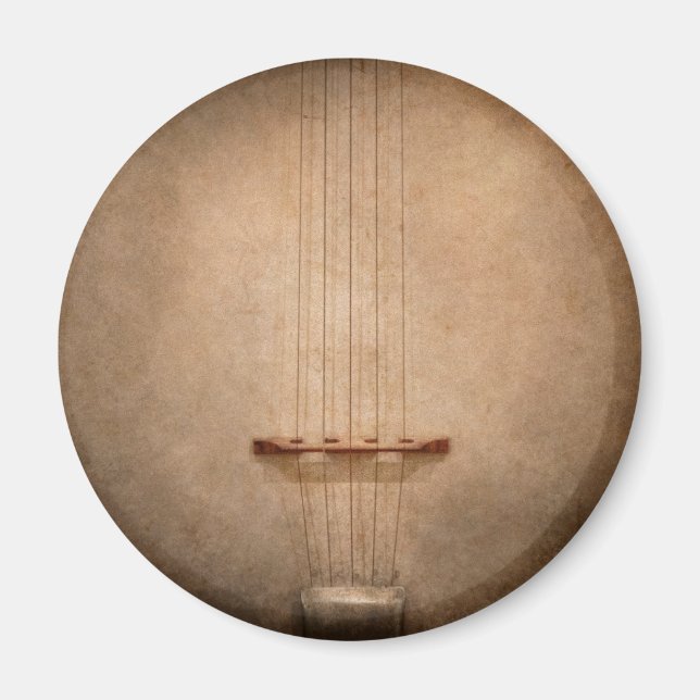 Íman Instrumento - Corda - Eu amo banjo (Frente)