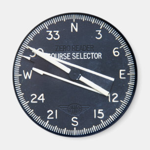 Íman Instrumento do curso do vôo do vôo do avião dos