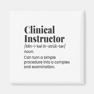 Íman Instrutor Clínico Professor de Enfermagem Definiçã