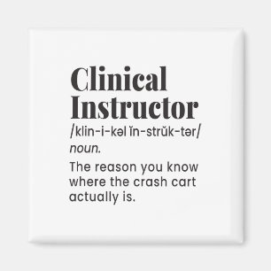 Íman Instrutor Clínico Professor de Enfermagem Definiçã