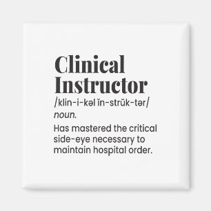 Íman Instrutor Clínico Professor de Enfermagem Definiçã