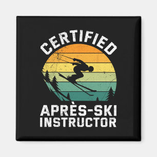 Íman Instrutor de Apos-esqui Certificado de Esqui Diver