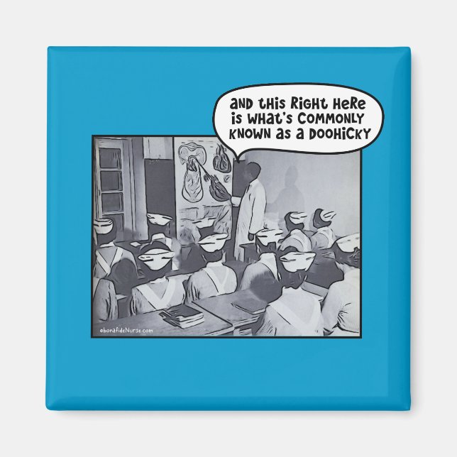 Íman Instrutor de Enfermagem - Doohicky (Frente)