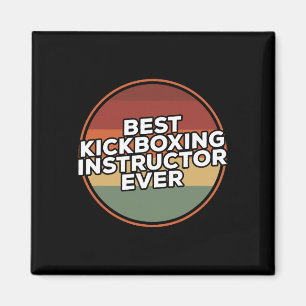 Íman Instrutor de Kickboxing Vintage Mais Bem Avaliado