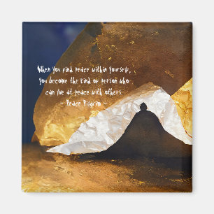 Íman Instrutor de Meditação de Yoga Dourada Preta Reiki