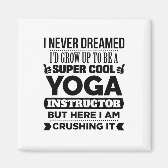 Íman Instrutor de Yoga e Treinador de Meditação Present (Frente)