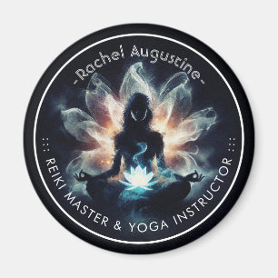 Íman Instrutor de Yoga Pose de Meditação Névoa Radiante