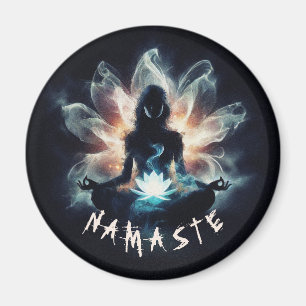 Íman Instrutor de Yoga Pose de Meditação Névoa Radiante